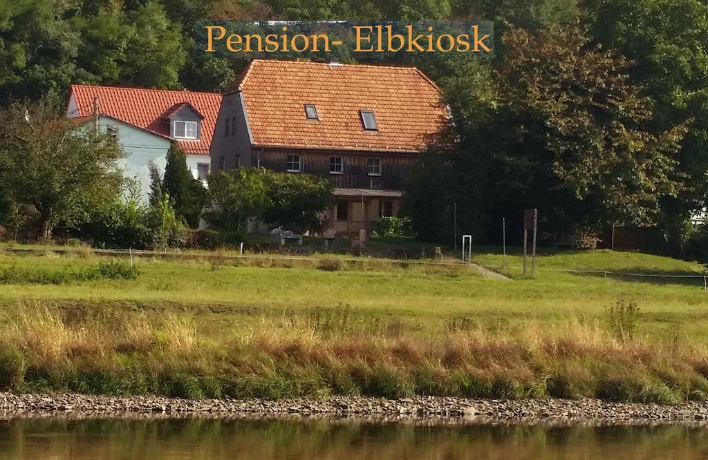 Pension Elbkiosk Kleinzadel Ngoại thất bức ảnh